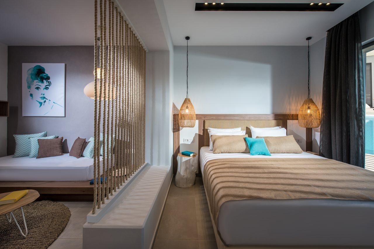 Enorme Armonia Beach (Adults Only) Gazi Esterno foto